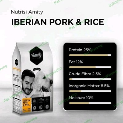 AMITY ADULT IBERIAN PORK AND RICE